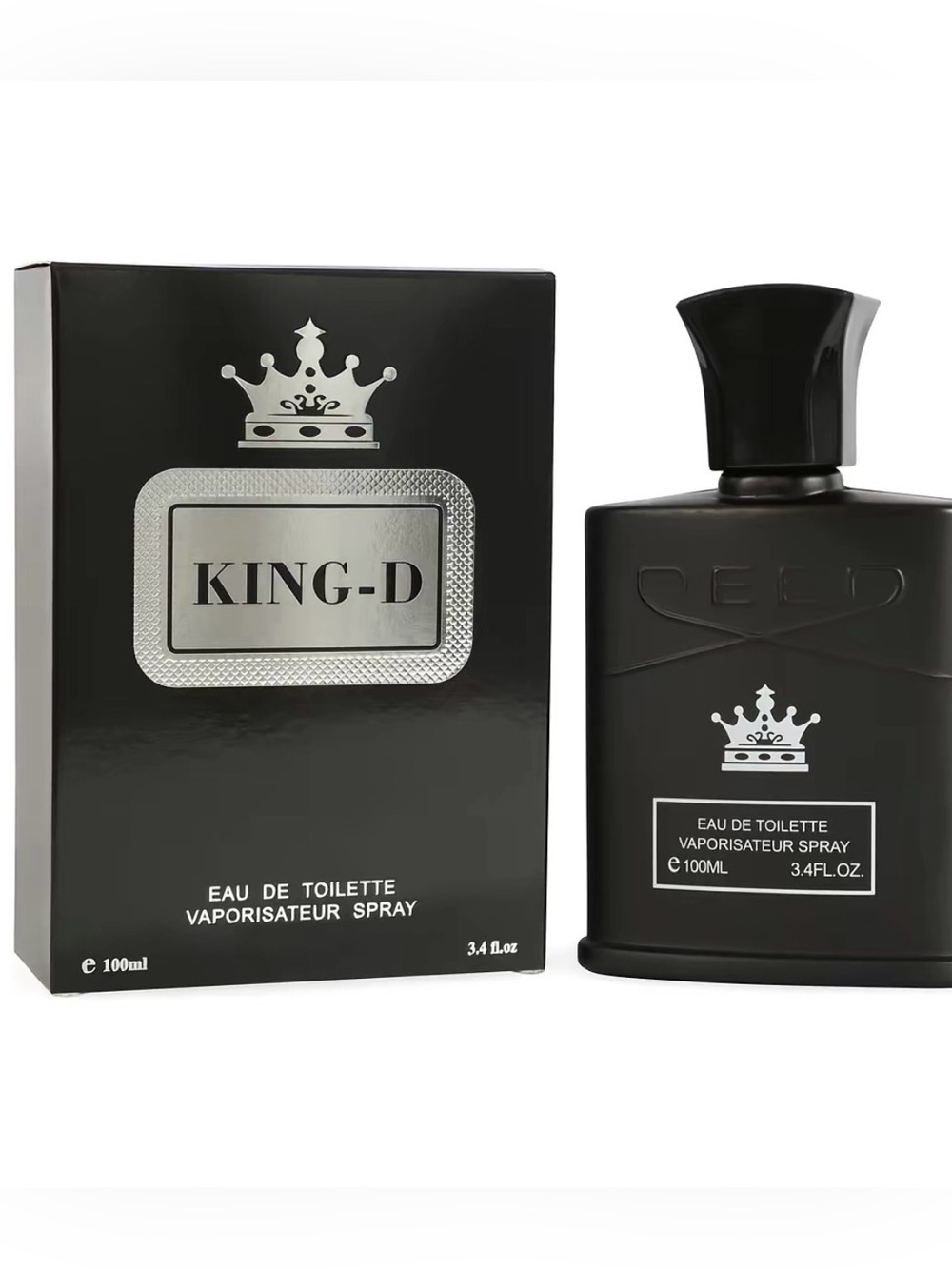 KING-D BLACK EAU DE TOILETTE COLOGNE FOR MEN